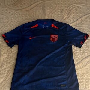 Nike USA Soccer Jersey in Navy and Red